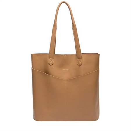 EVERY OTHER TWIN POCKET TALL TOTE BAG IN TAN