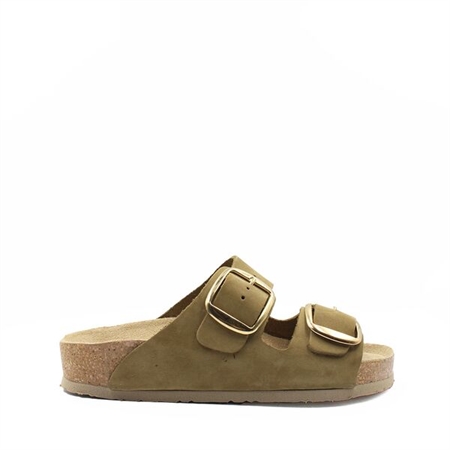 LEATHER SANDALS BEIGE