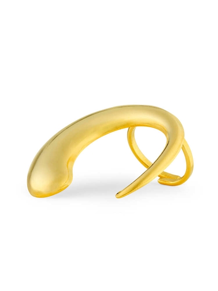 KALEIDO CRESCENT RING(GOLD)